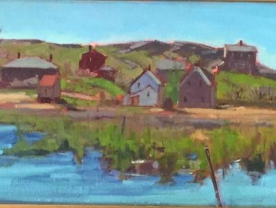 Across the Marsh 12x36" oil Across the Marsh 12x36" oil