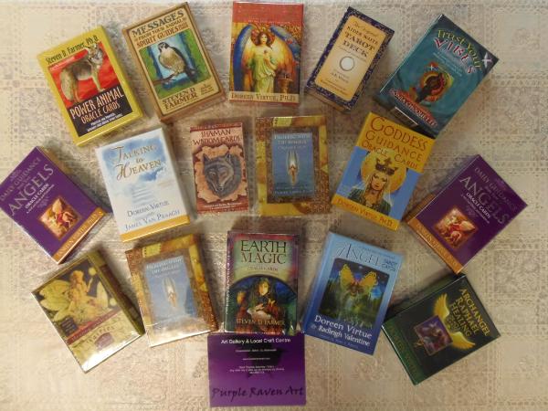 Angel and oracle cards