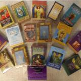 Angel and oracle cards