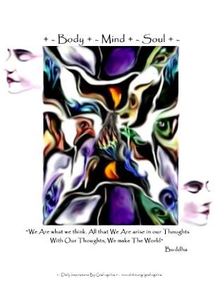 Mind Body Soul. Buddha