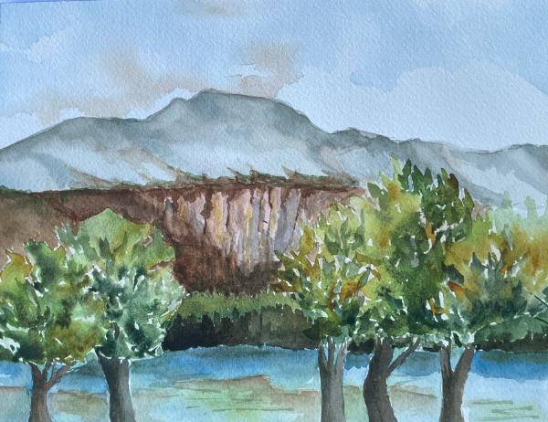 Tablelands from Millpond