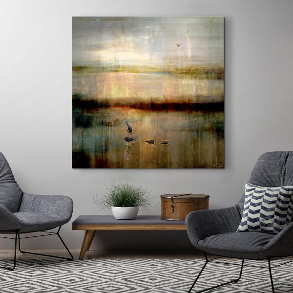 Potter Pond - Large Contemporary Seascape For Sale