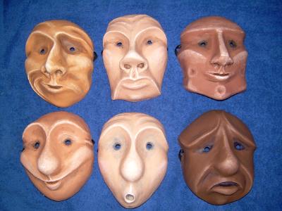 Set of six BASIC full face