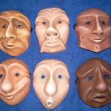 Set of six BASIC full face