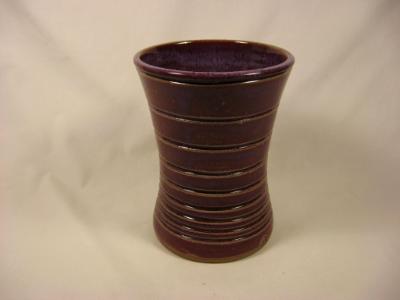 120617.C Wine Chiller with Carved Rings and Wine Glaze