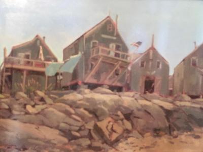 Fish Beach Skyline 18x24" oil sold Fish Beach Skyline 18x24" oil sold