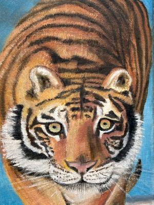 Stalking tiger Stalking tiger
