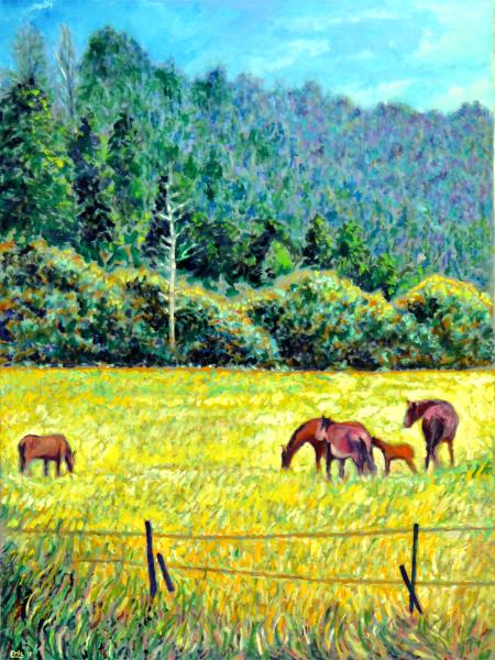 Horse Heaven  30x40