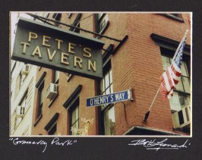 Gramercy Park "Pete's Tavern" Gramercy Park "Pete's Tavern"