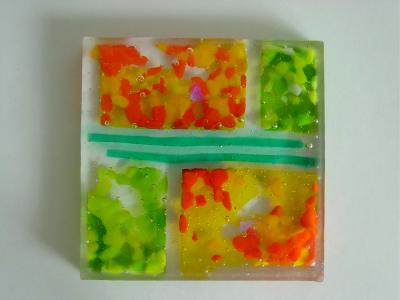 Fused Glass Block