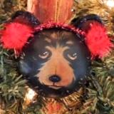 Christmas "Ear Muff" Bear