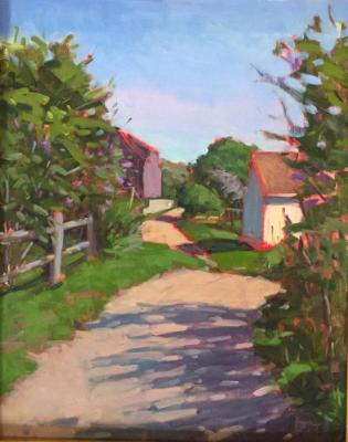 Spring Road 16x20" oil sold Spring Road 16x20" oil sold