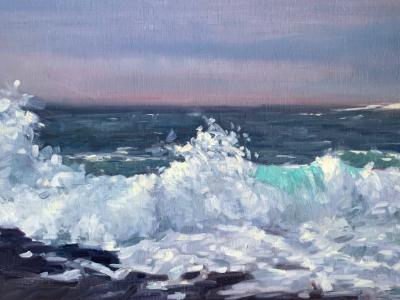 Approaching Storm 12x24" oil Approaching Storm 12x24" oil