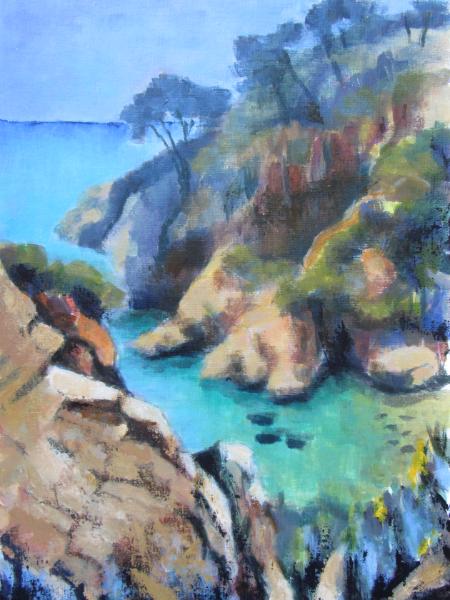 Ibiza coastline