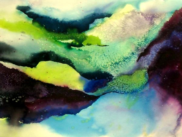 Purple Landscape