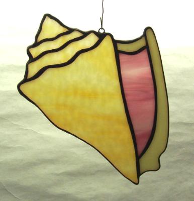 Conch Shell Suncatcher Conch Shell Suncatcher