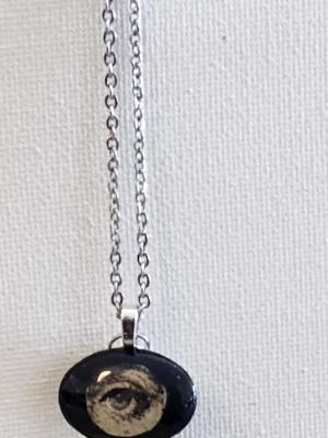 Mystic Eye with Crow locket 