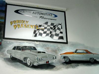Car mural Car mural