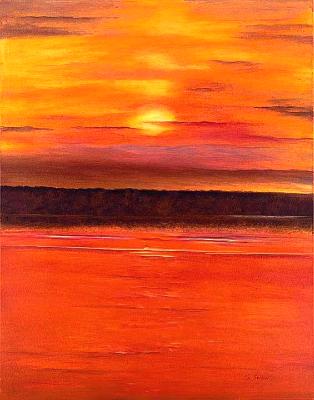 orange sunset orange sunset