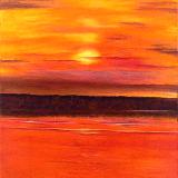 orange sunset