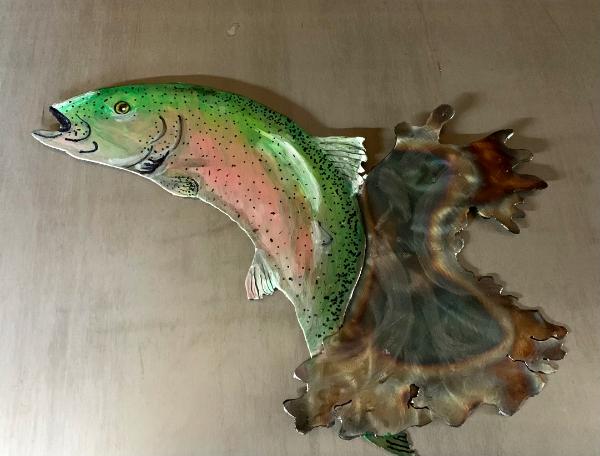 Rainbow Fish in Water