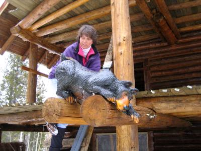 Railing Bear Cub Railing Bear Cub
