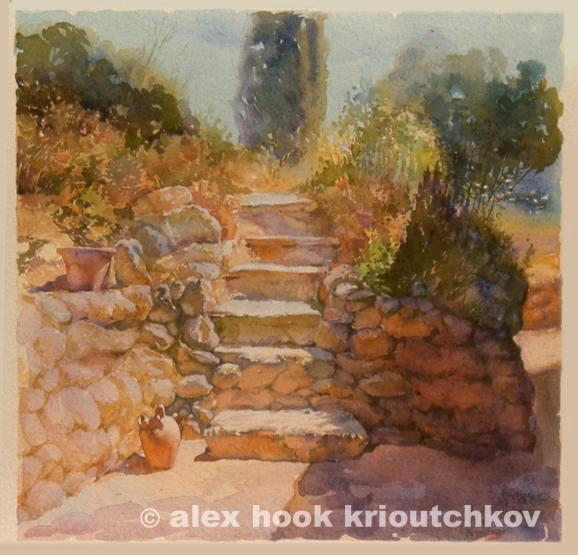 Escalera. Mallorca. 1998