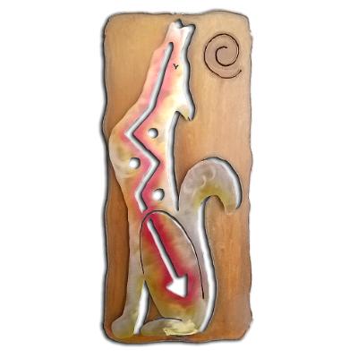 Coyote Left - Available in four sizes. See description Coyote Left - Available in four sizes. See description