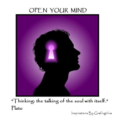 Open Your Mind. Plato