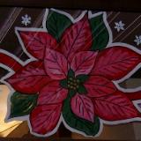 Poinsettia garland 1