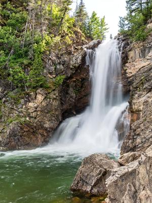 Running Eagle Falls and Green Pool Running Eagle Falls and Green Pool