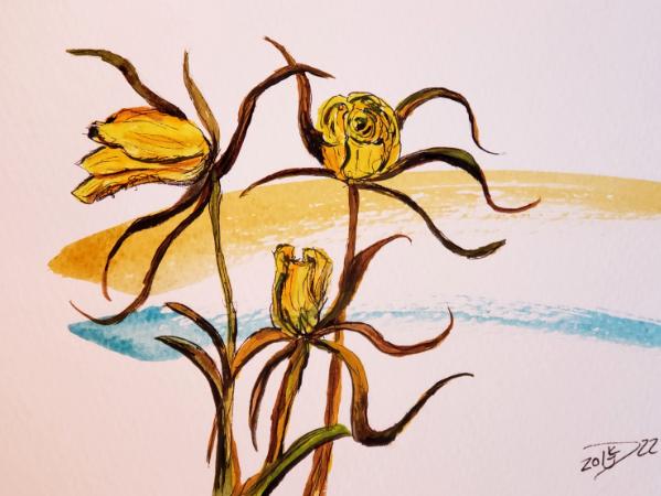 Their scent is the song on the wind. 
