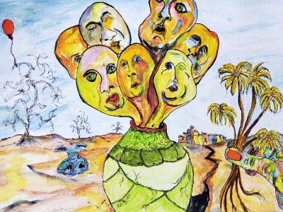 An offering to emerging gods, when in truth, they are escapees from a djinns cruel imprisonment. An offering to emerging gods, when in truth, they are escapees from a djinns cruel imprisonment.