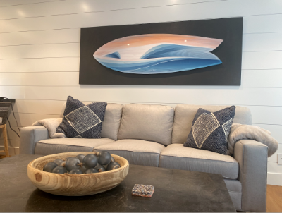 Custom Metal Surfboard 