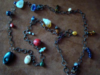 special order Copper everything necklace special order Copper everything necklace