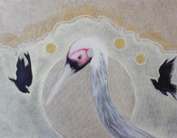 Crane and the Two Corbies