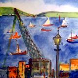 July's paintings.