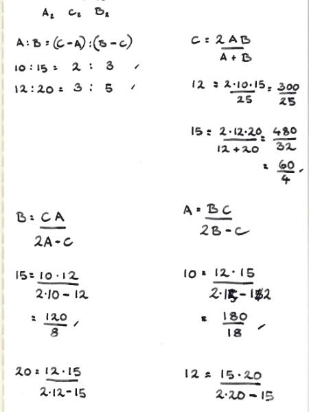 Harmonic Sequence Math I