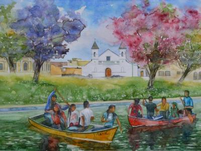 El Belén church, 80cm x 60cm, 2015 El Belén church, 80cm x 60cm, 2015