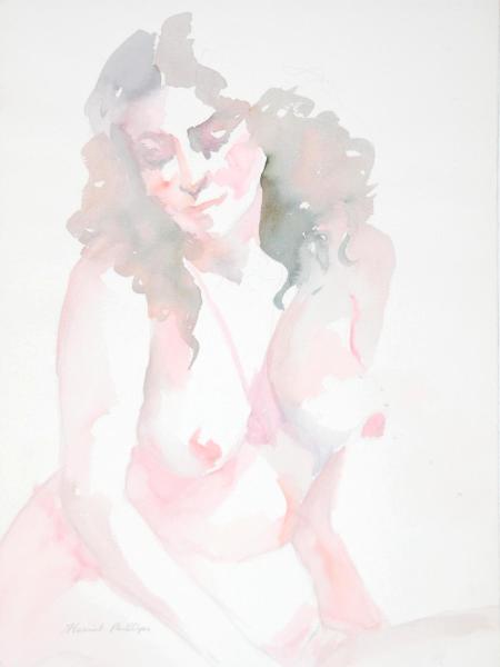 150/S31 Woman eyes closed