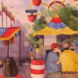 The San Diego County Fair (watercolor)