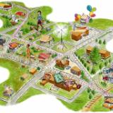 Map of Carrboro, for the Carrboro Free Press