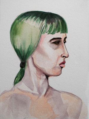 Emily with Green Hair Emily with Green Hair