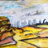 The wind whistles wickedly through the remains of another crumbled city 