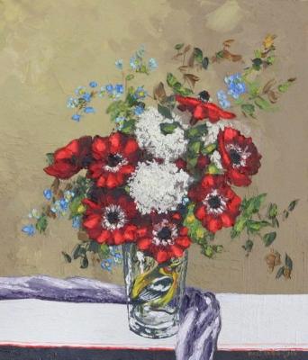 Bouquet of flowers 4, 50cm x 40cm, 2011