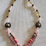 Pink n Peach Necklace
