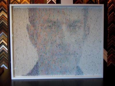 Peter Coombs - paint sample portrait Peter Coombs - paint sample portrait