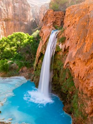 Havasu Falls and Pool Havasu Falls and Pool