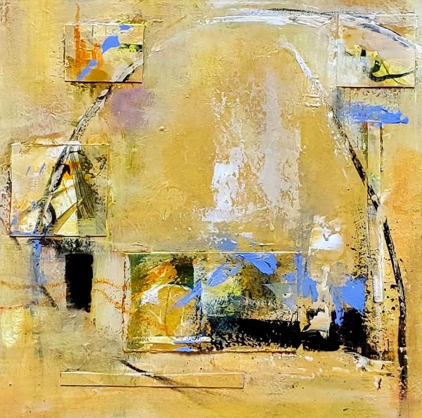 Abstract Study in Yellow