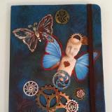 Butterfly doll Journal, 8"x6" Lined 